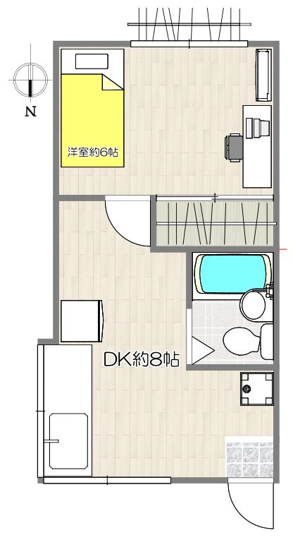 コーポヤマクチ201 内見できます